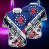 New England Patriots Football Helmet Hawaiian Shirt, NFL Hawaiian Shirt