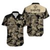 New Orleans Saints 3d Aloha Hawaiian Shirt, NFL Hawaiian Shirt