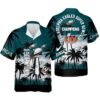 Philadelphia Eagles Champions Super Bowl LIX 2025 Hawaiian Shirt Men & Women Aloha Shirt, NFL Hawaiian Shirt