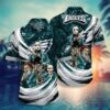 Philadelphia Eagles Halloween Horror Movies Hawaiian Shirts, NFL Hawaiian Shirt