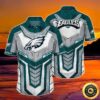 Philadelphia Eagles Hawaiian Shirt Football Gift For Boyfriend, NFL Hawaiian Shirt