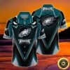Philadelphia Eagles Hawaiian Shirt For Football Lovers, NFL Hawaiian Shirt