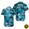 Philadelphia Eagles Hawaiian Shirt Gift For Football Fans 2, NFL Hawaiian Shirt