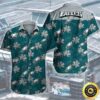 Philadelphia Eagles Hawaiian Shirt Hibiscus Pattern Gift For Fans, NFL Hawaiian Shirt