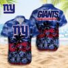 New York Giants Hawaiian Shirt, NFL Hawaiian Shirt