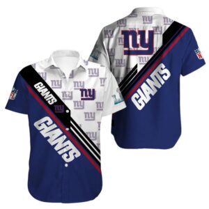 News Yorks Giants Team Logo Football Hawaiian Shirt, NFL Hawaiian Shirt