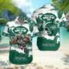 New York Jets Personalized Hawaiian Shirt, NFL Hawaiian Shirt