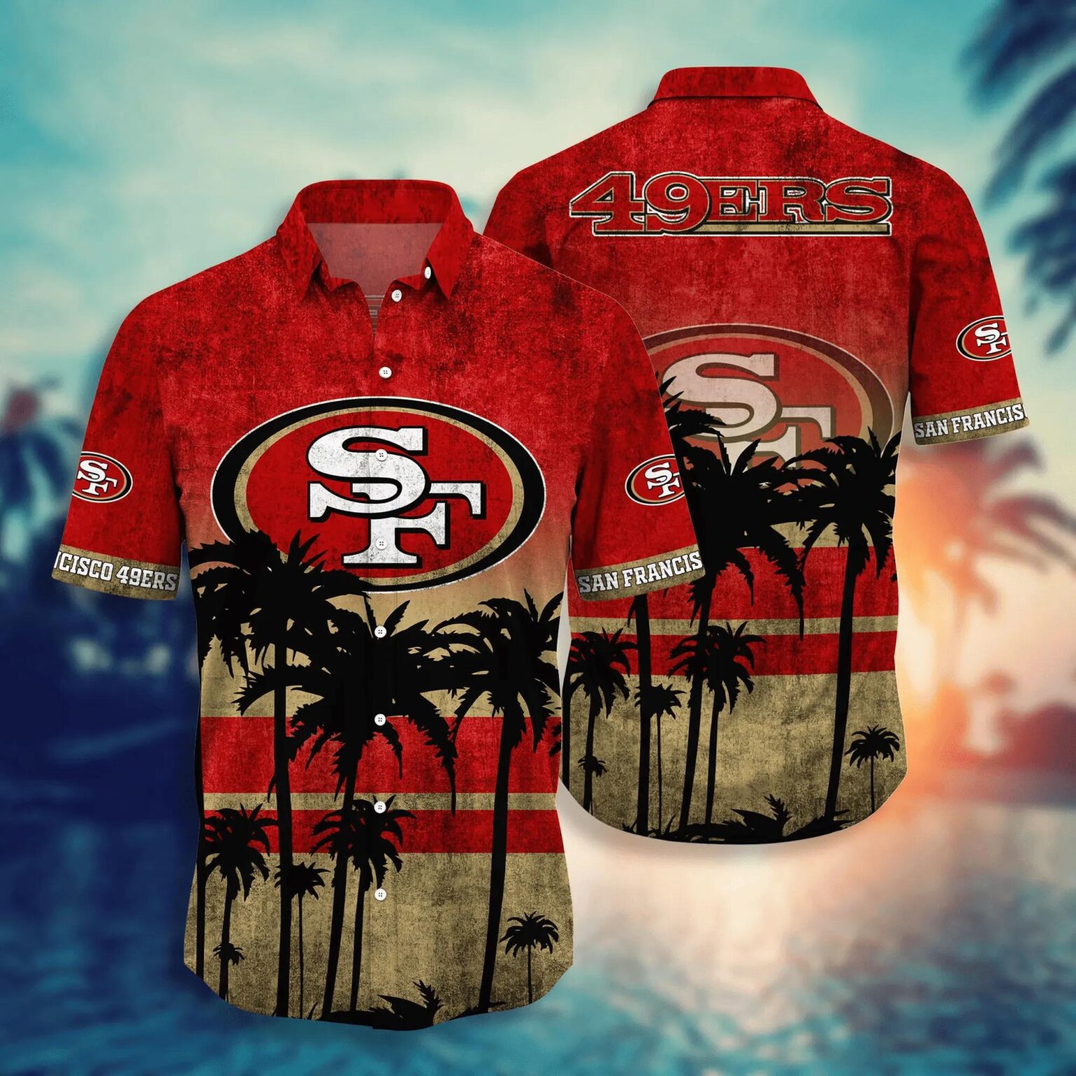 San Francisco 49ers Hawaii Shirt Short Style Hot Trending Summer