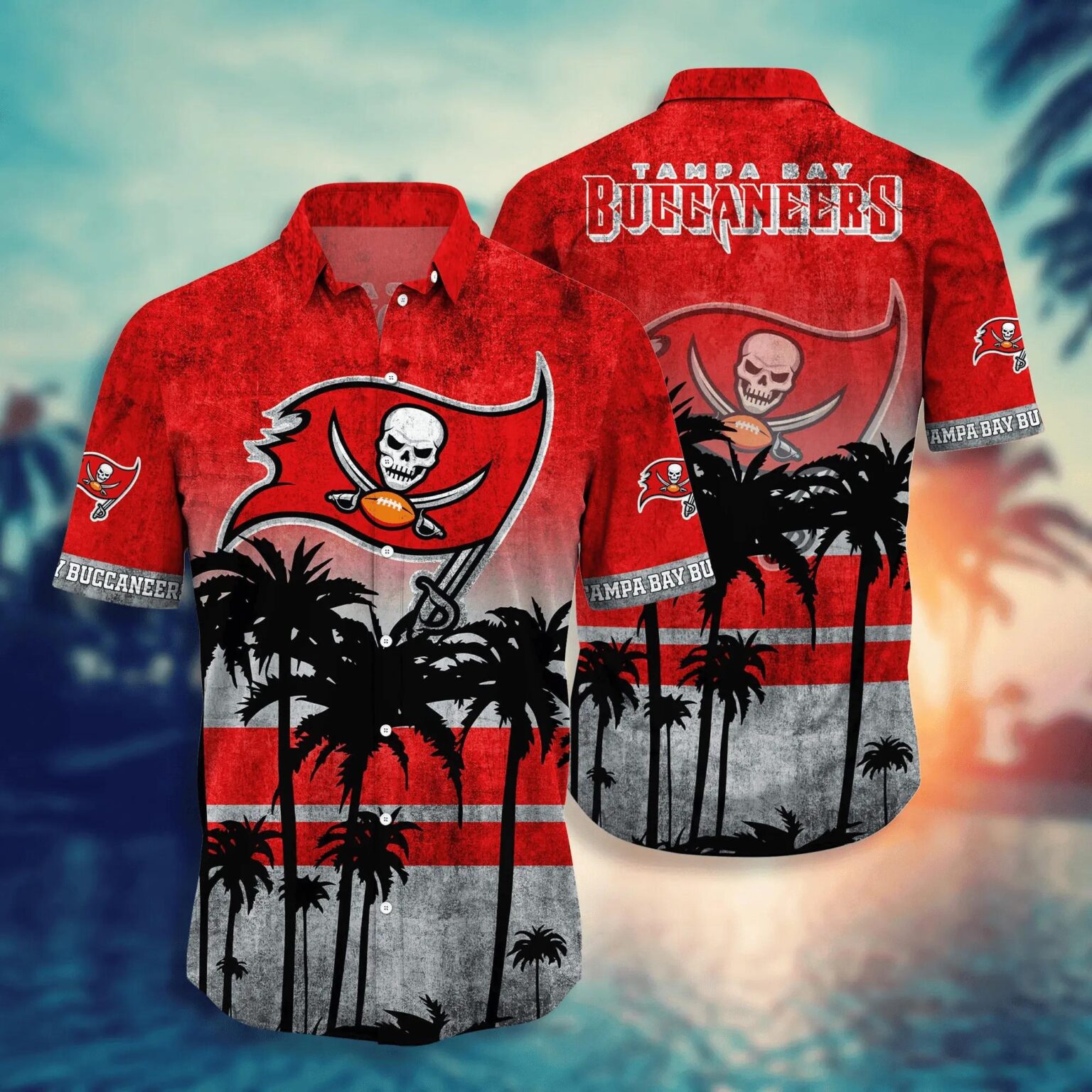 Tampa Bay Buccaneers Hawaii Shirt Short Style Hot Trending Summer