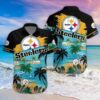Pittsburgh Steelers Aloha Shirt, NFL Hawaiian Shirt