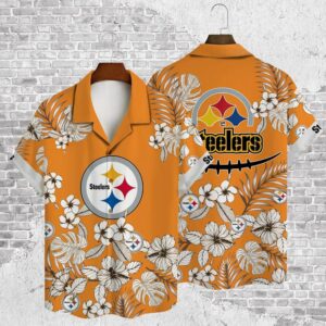 Pittsburgh Steelers – National Football League AOP Hawaiian Shirt, NFL Hawaiian Shirt