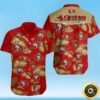 San Francisco 49ers Hawaiian Shirt Best Gift For Football Fans, NFL Hawaiian Shirt