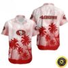 San Francisco 49ers Hawaiian Shirt Coconut Trees, NFL Hawaiian Shirt