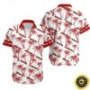 San Francisco 49ers Hawaiian Shirt Coconut Trees On White Theme, NFL Hawaiian Shirt
