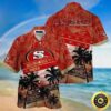 San Francisco 49ers Hawaiian Shirt Trendy Summer Gift, NFL Hawaiian Shirt