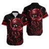 Sport-Team San Francisco 49ers Red Octopus Ghost Hawaiian Shirt Men & Women Aloha Shirt, NFL Hawaiian Shirt