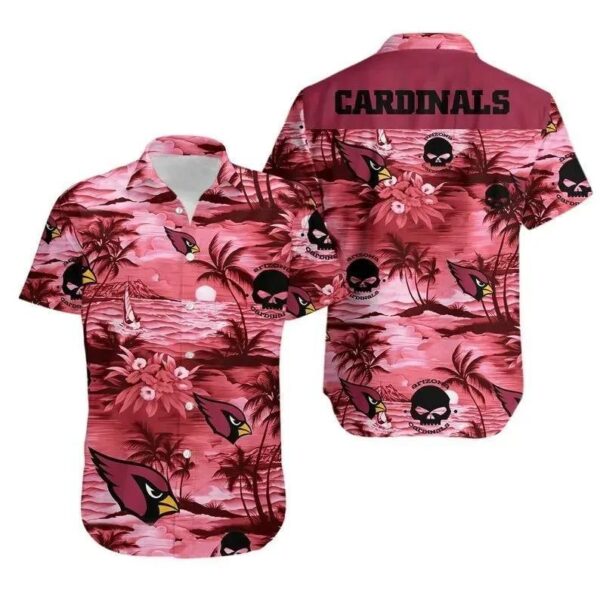 Arizona Cardinals Hawaiian Nfl Football Hawaiian Shirt, NFL Hawaiian Shirt