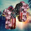 Arizona Cardinals NFL Aloha Flag Flower Hawaiian Shirt, NFL Hawaiian Shirt