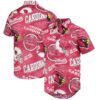 Arizona Cardinals NFL Logo Art Pattern Hawaiian Shirt, NFL Hawaiian Shirt