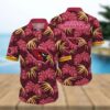 Arizona Cardinals NFL Palm Leaves Pattern Summer Aloha Hawaiian Shirt, NFL Hawaiian Shirt