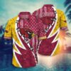 Arizona Cardinals NFL US Flag Hawaiian Shirt, NFL Hawaiian Shirt