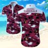 Nfl Arizona Cardinals Hawaiian Graphic Print Short Sleeve Hawaiian Shirt, NFL Hawaiian Shirt