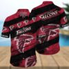 Atlanta Falcons NFL Retro Summer Pattern Hawaiian Shirt, NFL Hawaiian Shirt