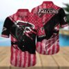 Atlanta Falcons NFL US Flag Summer Pattern Hawaiian Shirt, NFL Hawaiian Shirt