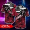 Atlanta Falcons Nfl Customized Hawaii Shirt Short Style Hot Summer Graphic Us Flag Vintage Hawaiian Shirt, NFL Hawaiian Shirt