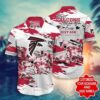 Atlanta Falcons Nfl Football Hawaiian Shirt Personalized – Custom Your Nick Name And Child’S Name, NFL Hawaiian Shirt