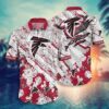 Atlanta Falcons Nfl Hawaiian Floral Print American Flag Beach Shirt Short Style Hot Trending Summer, NFL Hawaiian Shirt