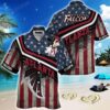 Atlanta Falcons Nfl Hawaiian Shirt Mickey Graphic American Flag Printed 3D Shirt Best Gift For Fans, NFL Hawaiian Shirt