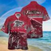 Atlanta Falcons Nfl Hawaiian Shirt Short Style Tropical Patterns Hot Trending Summer For Awesome Fans, NFL Hawaiian Shirt