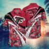 Atlanta Falcons Nfl Summer Hawaiian Shirt Floral Pattern Graphic For Football Nfl, NFL Hawaiian Shirt