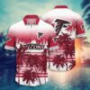 Atlanta Falcons Nfl Summer Hawaiian Shirt Tropical Patterns Graphic For Sports, NFL Hawaiian Shirt