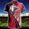 Atlanta Falcons Nfl-Hawaiian Shirt Vintage Us Flag Graphic Trends Summer Gift For Men Women Fan Nfl, NFL Hawaiian Shirt