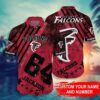 Atlanta Falcons Nfl-Personalized Hawaiian Shirt Style Hot Trending Gift For Fans Nfl, NFL Hawaiian Shirt