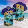 Baltimore Ravens Aloha Shirt, NFL Hawaiian Shirt