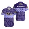 Baltimore Ravens Flower And Hawaii Shirt Summer Collection, NFL Hawaiian Shirt