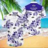 Baltimore Ravens NFL Flower Summer Trending Hawaiian Shirt, NFL Hawaiian Shirt