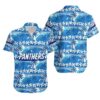 Carolina Panthers Coconut Trees Nfl Gift For Fan Hawaii Shirt Summer Collection, NFL Hawaiian Shirt
