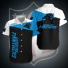 Carolina Panthers NFL Design Summer Hawaiian Shirt, NFL Hawaiian Shirt