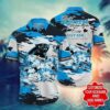Carolina Panthers Nfl Football Hawaiian Shirt Personalized – Custom Your Nick Name And Child’S Name, NFL Hawaiian Shirt