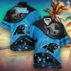 Carolina Panthers Nfl Football Hawaiian Shirt This Summer Best Gift For Fans, NFL Hawaiian Shirt