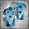 Carolina Panthers Nfl Hawaii Shirt Graphic Floral Pattern This Summer Meaningful Gifts For Fans, NFL Hawaiian Shirt