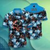 Carolina Panthers Nfl Hawaiian Shirt Skull Punisher Printed 3D New Trend Summer For Your Loved Ones, NFL Hawaiian Shirt