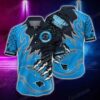 Carolina Panthers Nfl Hawaiian Shirt Style Vintage Summer Beach Shirt Best Gift For Fans, NFL Hawaiian Shirt