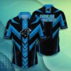 Carolina Panthers Nfl Hawaiian Shirt Summer Short Sleeve Button Down Shirt Gift For Big Fans, NFL Hawaiian Shirt