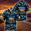 Carolina Panthers Nfl Summer Hawaiian Shirt Floral Pattern Graphic For Sports, NFL Hawaiian Shirt