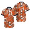 Chicago Bears Coconut Leaves And Skulls Hawaii Shirt Summer Collection, NFL Hawaiian Shirt
